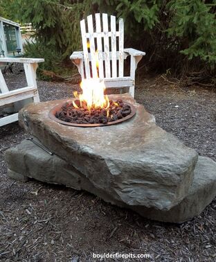 Fire Pits Welcome To Boulder, Fountain Fire Pit Combo
